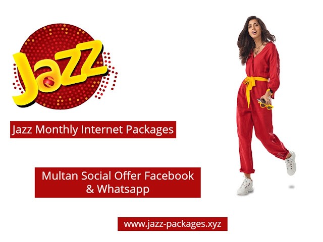 Jazz Multan Social Offer Facebook and Whatsapp