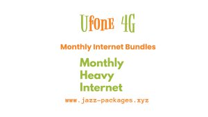 Ufone Monthly Heavy Internet
